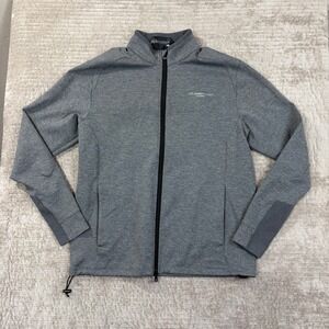 Greyson Mens Full Zip Jacket Gray The Cosmopolitan Las Vegas Golf Large L